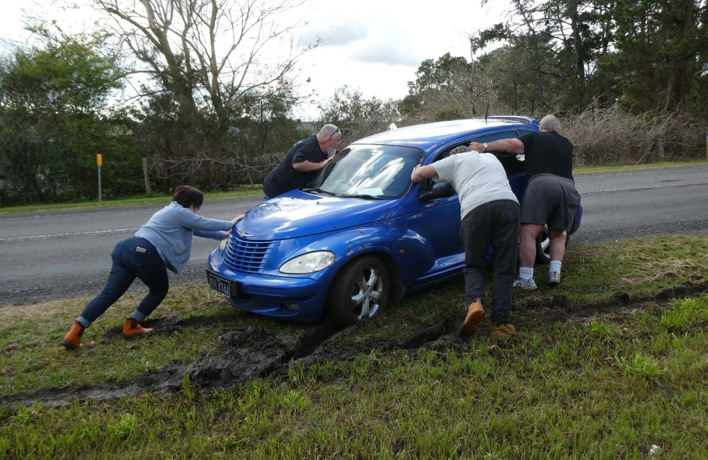 Richard missed the right hand turn