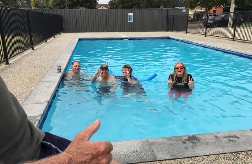 Pool time